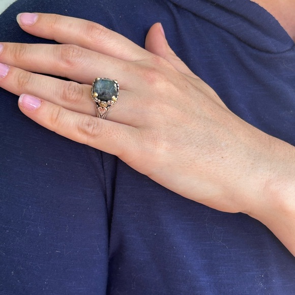 Konstantino Size 6, 3 Tier Labradorite